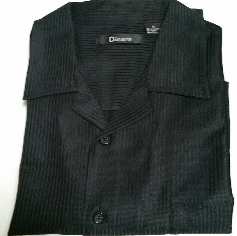 Damante Men's Dress Shirt Slim-fit Size XL